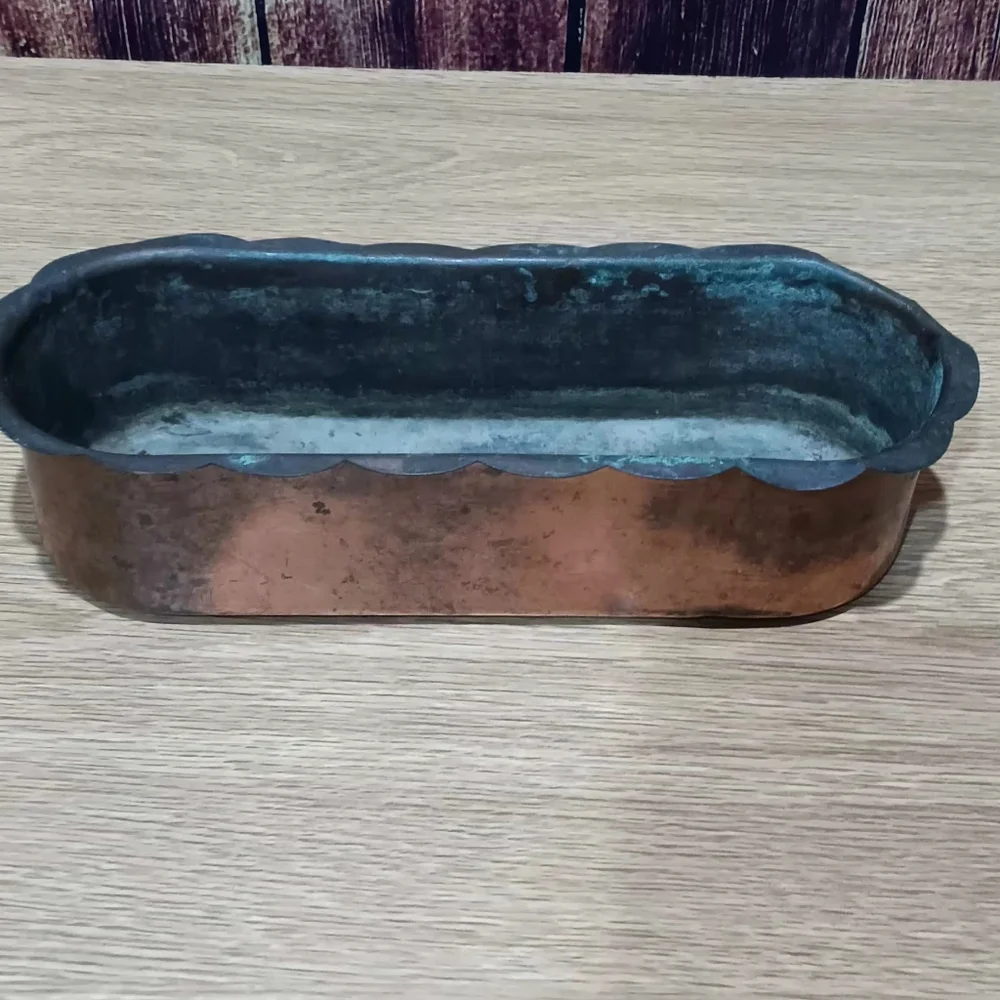Antique Copper Fish Poacher Poissonniere